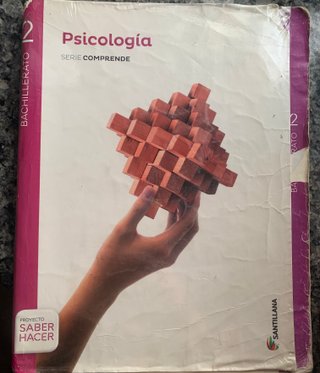 Psicología, Bachillerato 2 serie Comprende