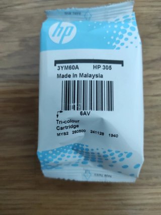 Cartucho HP 305 Tricolor 3YM60A