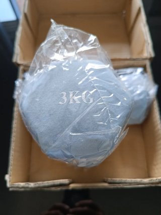 juego de mancuernas 3 kilos de neopreno nuevas.