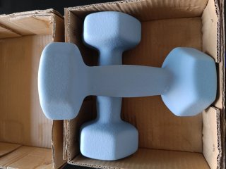 juego de mancuernas 3 kilos de neopreno nuevas.