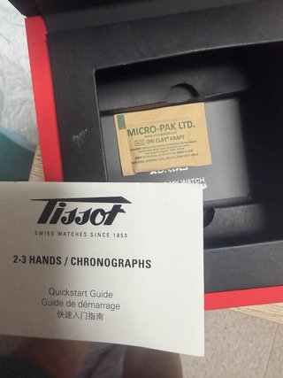 Reloj Tissot Dorado y Negro
