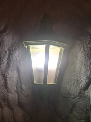 Farol pared exterior