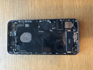 Cristal Trasero iPhone 7 Plus Negro Brillo