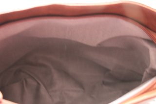 Bolso hobo marrón estilo vintage