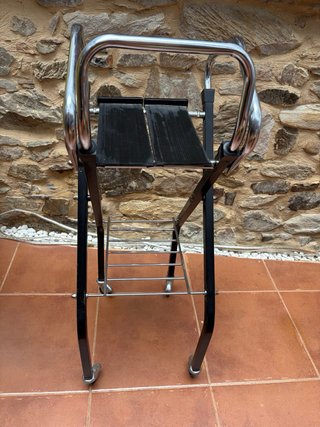 Mueble Vintage TV + Revistero Metálico