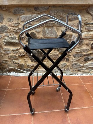Mueble Vintage TV + Revistero Metálico
