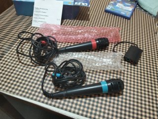 Singstar Disney PS2 con micrófonos
