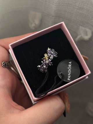 Anillo Pandora Abeja y Herbario de Los Bridgerton