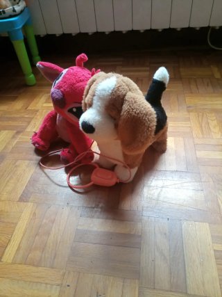 Peluches varios  Stitch y Perro