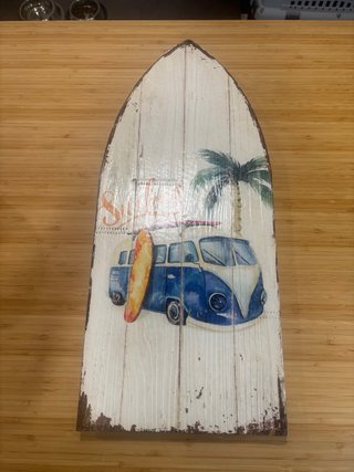 Cuadro Decoración Tabla Surf Vintage