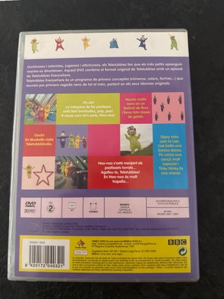 Lote 3 DVDs Infantiles: Teletubbies, Baby Einstein