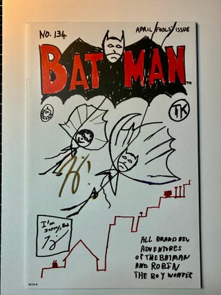 Comic USA Batman #134F Firmado x Tom King COA Key