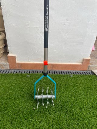 Desterronador de césped