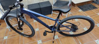 Bicicleta Montaña Azul