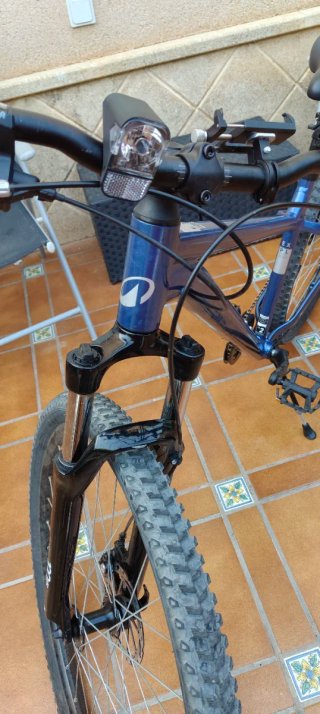 Bicicleta Montaña Azul
