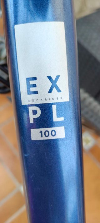 Bicicleta Montaña Azul