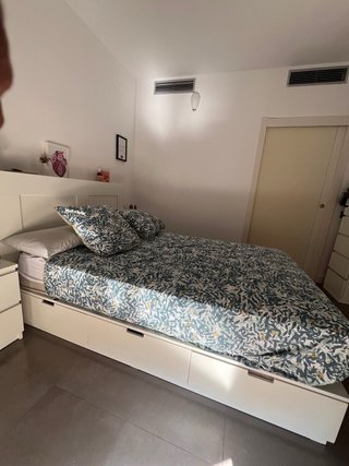 Dormitorio IKEA completo 140x200 – Cama + Cabecero