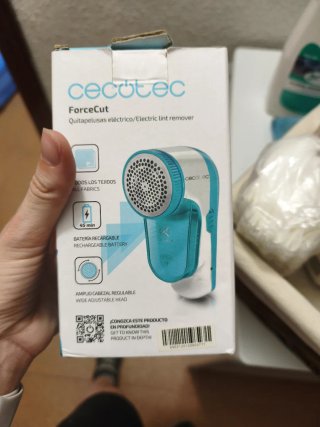 Quitapelusas azul sin cargador