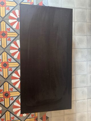 Mesa de centro madera y metal
