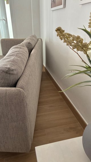 Sofá 3 plazas Ikea beige/gris