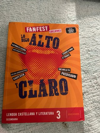 Lengua castellana y literatura 3 Eso Edelvives