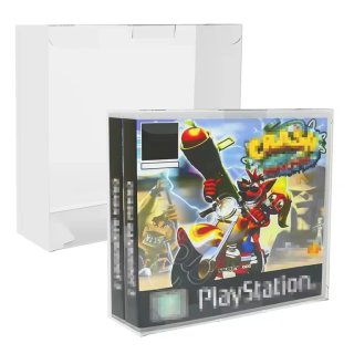 Funda PET para videojuegos de PlayStation 1 doble