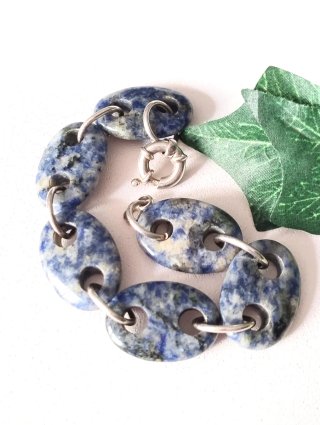 Pulsera Gemas y Plata