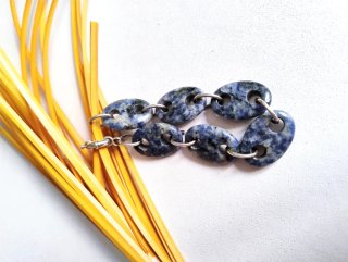Pulsera Gemas y Plata