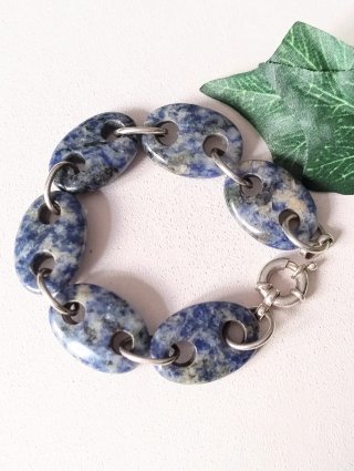 Pulsera Gemas y Plata
