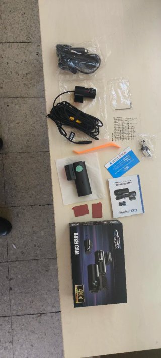 Dashcam GKU D600 Pro 4K + 1080P WiFi /GPS