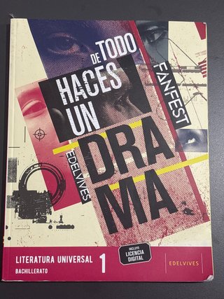 Literatura universal 1, Bachillerato