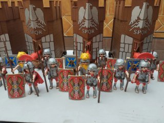Playmobil 4 torre de asalto romanas.