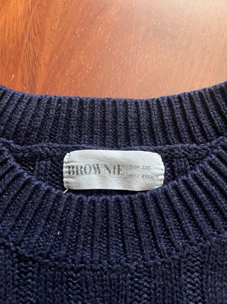 Jersey Brownie Azul Talla XXS
