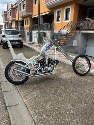 Harley chopper Ironhead