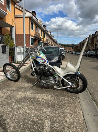 Harley chopper Ironhead