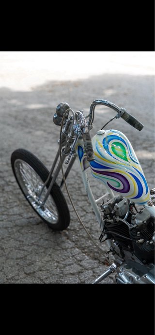 Harley chopper Ironhead