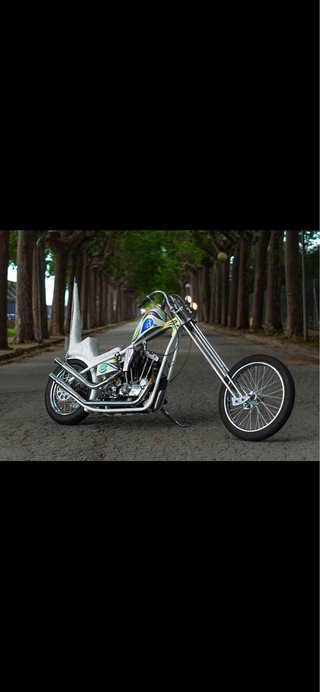 Harley chopper Ironhead
