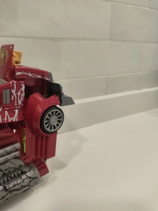 Transformer Rojo Machine Soldiers