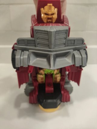 Transformer Rojo Machine Soldiers