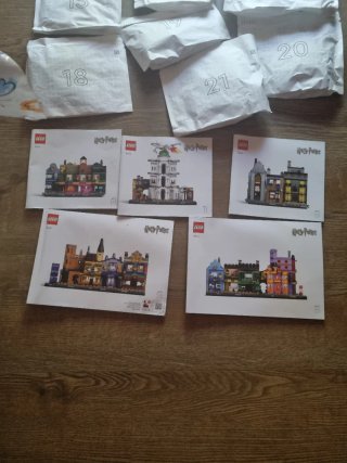 Callejon Diagon Harry Potter Lego 7644 EMPEZADO!!