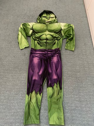 DISFRAZ HULK talla 4-10