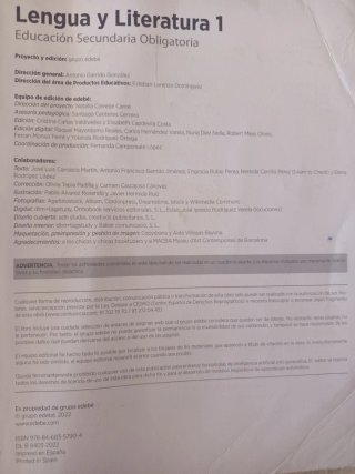 LENGUA Y LITERATURA 1° ESO ed. edebé