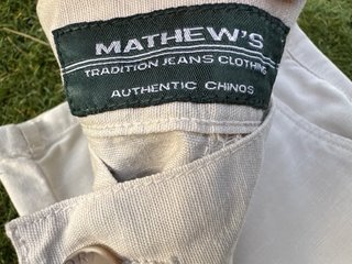 Pantalones Chinos Beige