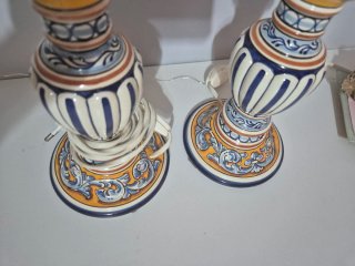 Lámparas de cerámica de Talavera