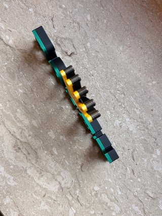 Logo Rolex 3D Corona Oro e Verde