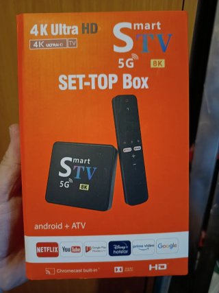 Smart TV Box 8K 5G Android ATV