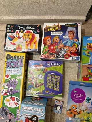 Lote 7 juegos de mesa infantiles