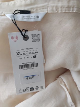 Zara: falda capa ZW Collection -XL-