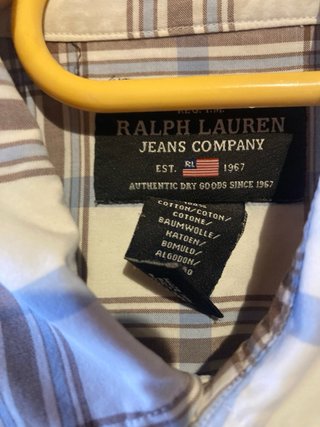 Camisa Ralph Lauren Cuadros Manga Corta