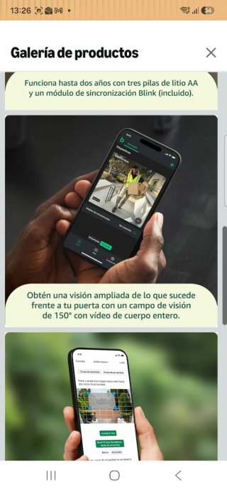 Videotimbre Blink HD nuevo precintad